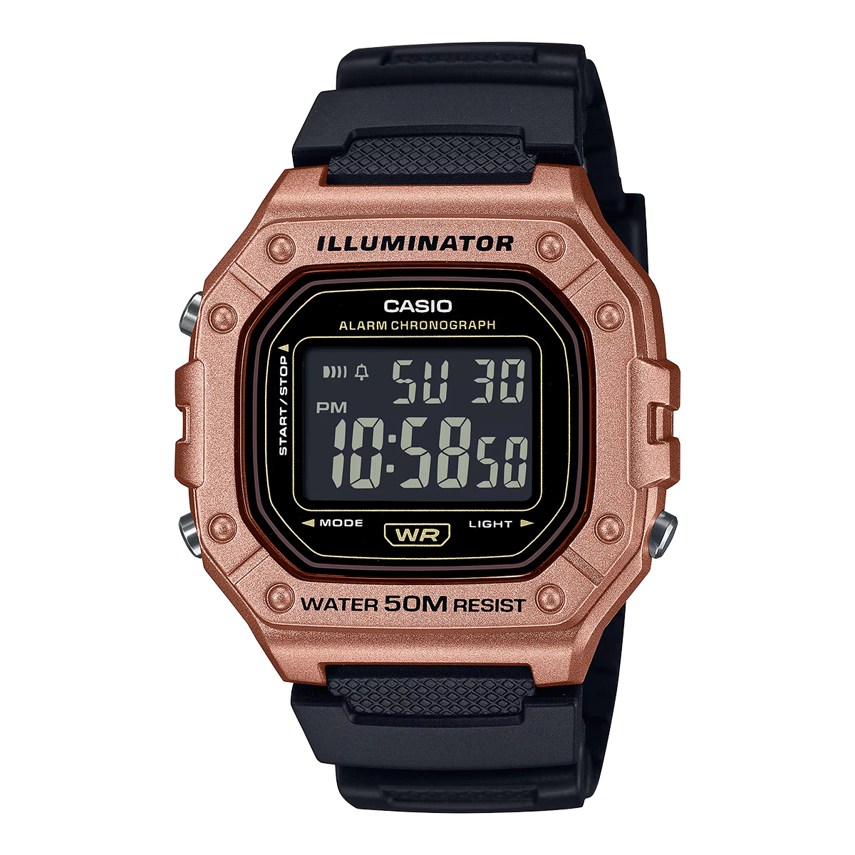 W-218HM-RELOJ CASIO DIGITAL RETRO-5BVDF