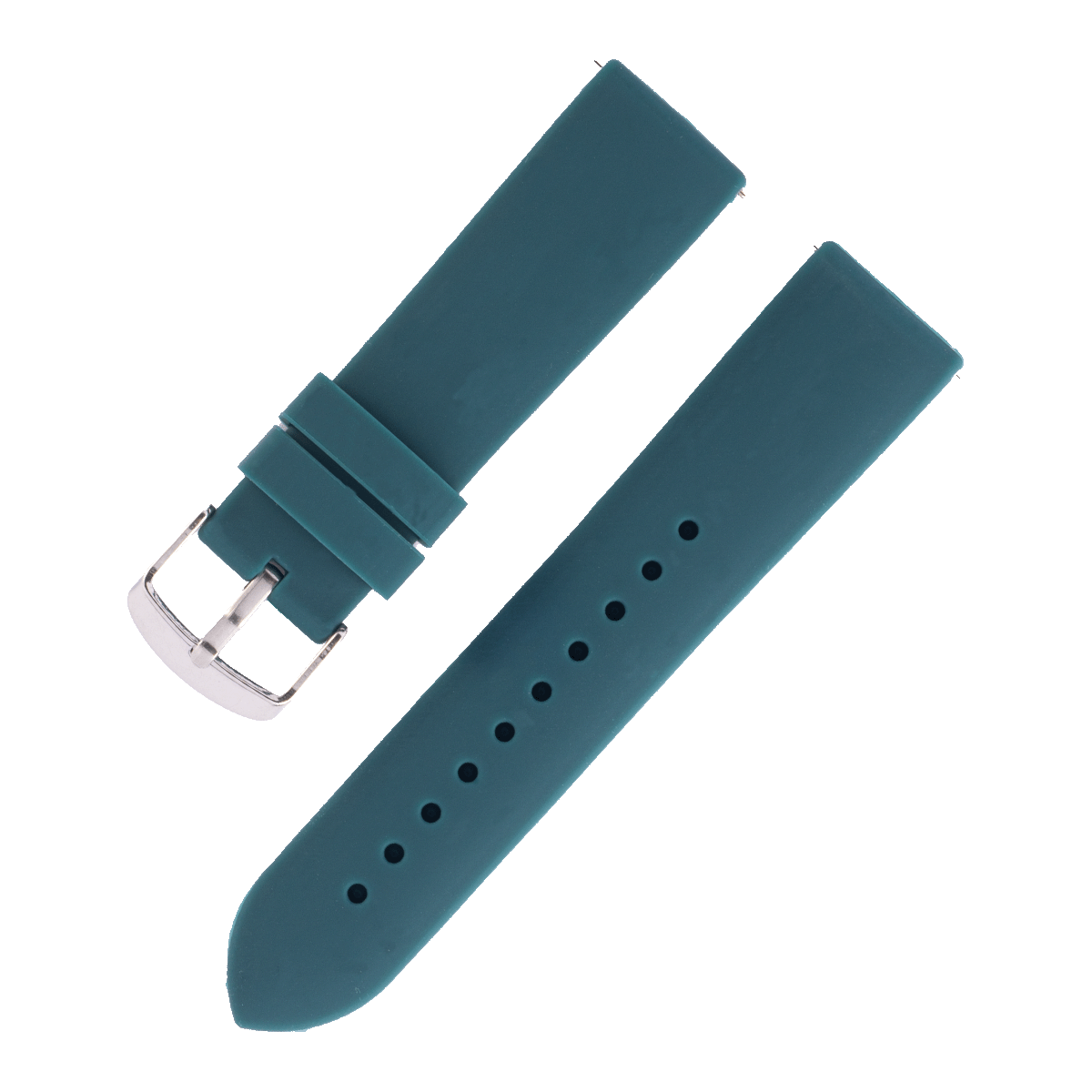 2429SK.20.11-PULSO SILICONA VERDE CON PASADOR #20