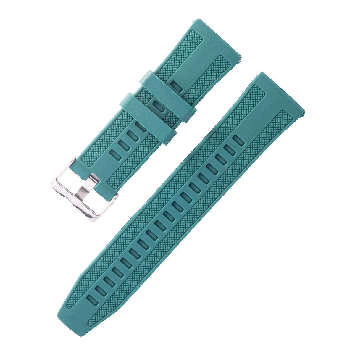 542SK.22.11-PULSO SILICONA VERDE CON PASADOR #22