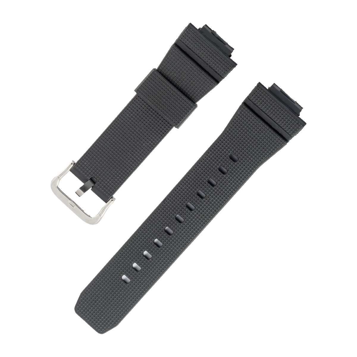 5859SP.1-PULSO PU NEGRO HEBILLA METAL