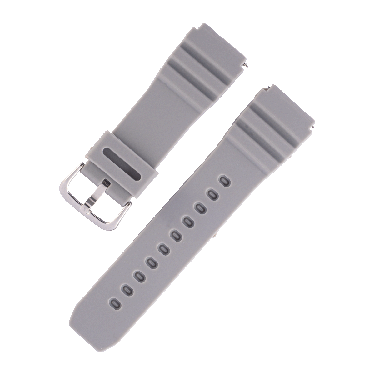 H41SK.22.7-PULSO SILICONA GRIS PARA SMART WATCH CON PASADOR #22