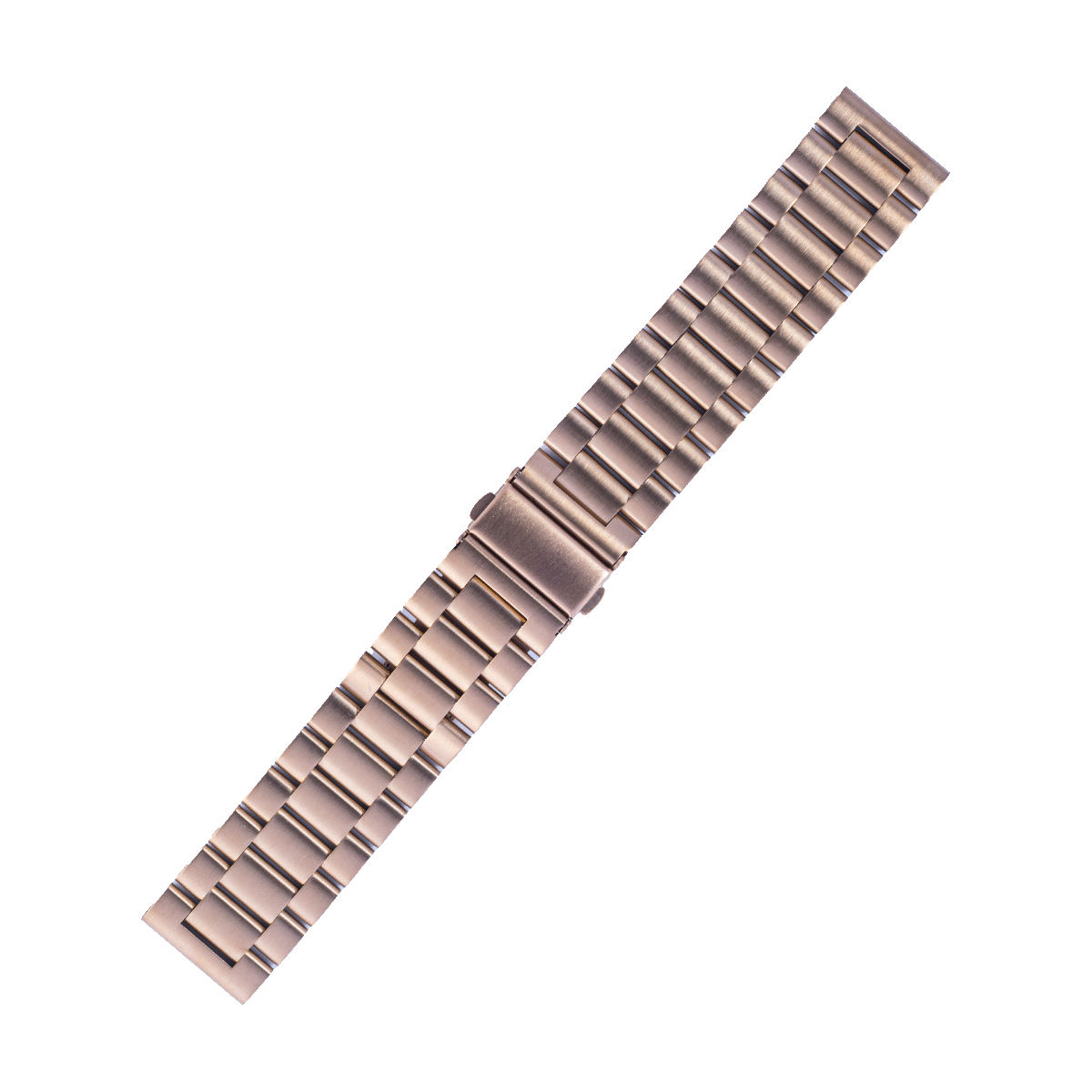 SL004RG.20-PULSO ACERO DORADO ROSA SOLIDO #20