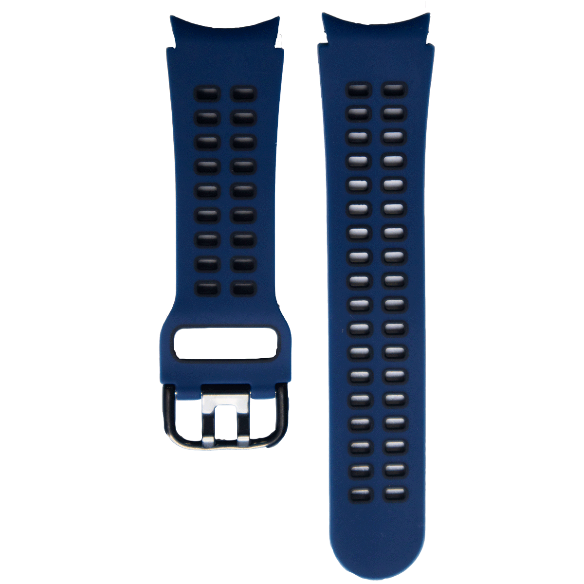 SX202BK.1601-PULSOS SILICONA SM AZUL OSCURO NEGRO
