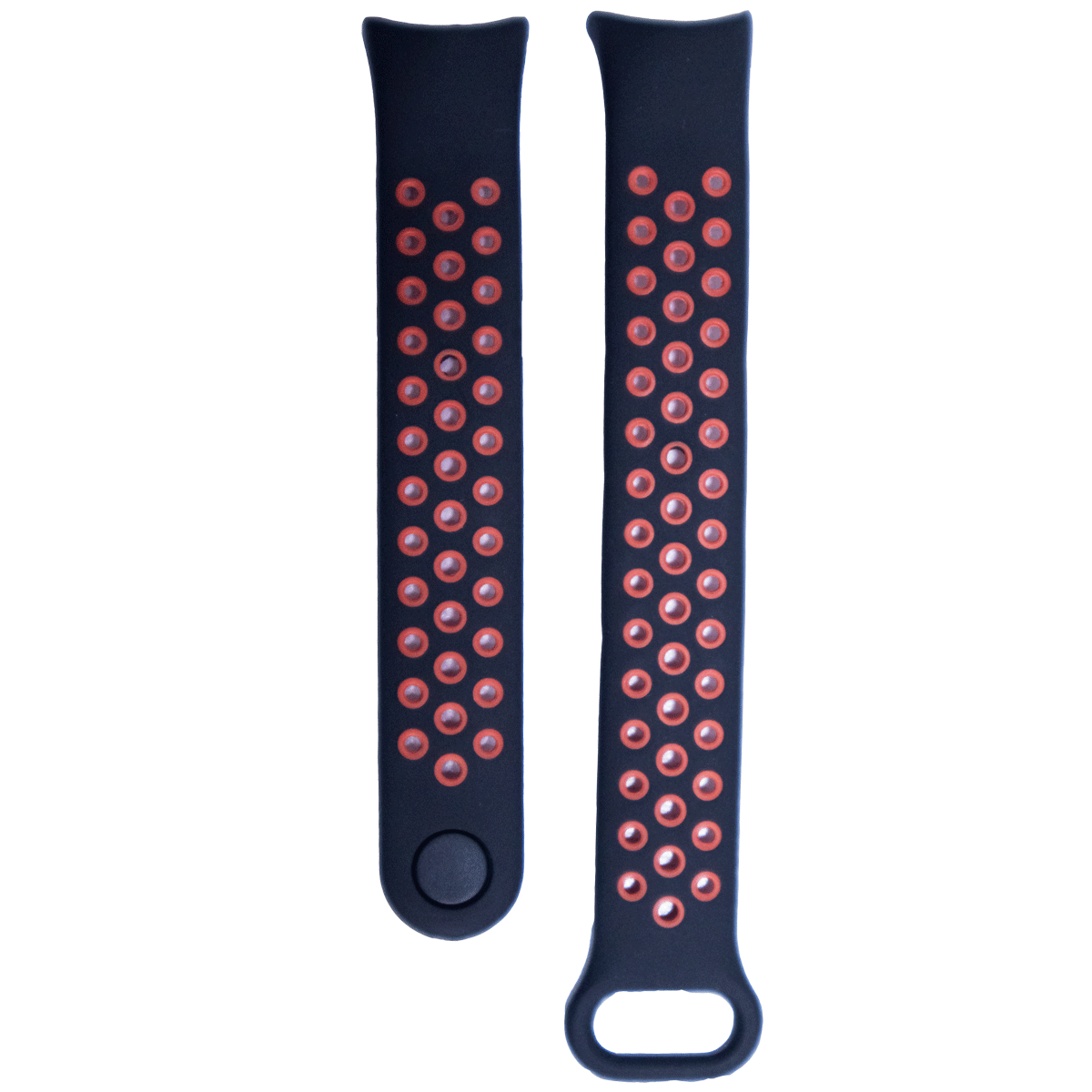 XM002.0106-PULSO SILICONA NEGRO ROJO XM