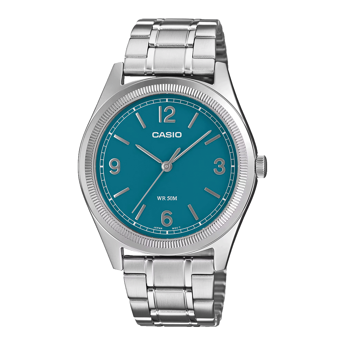MTP-B210D-RELOJ CASIO ACERO INOXIDABLE 50 METROS HOMBRE-2A1VDF