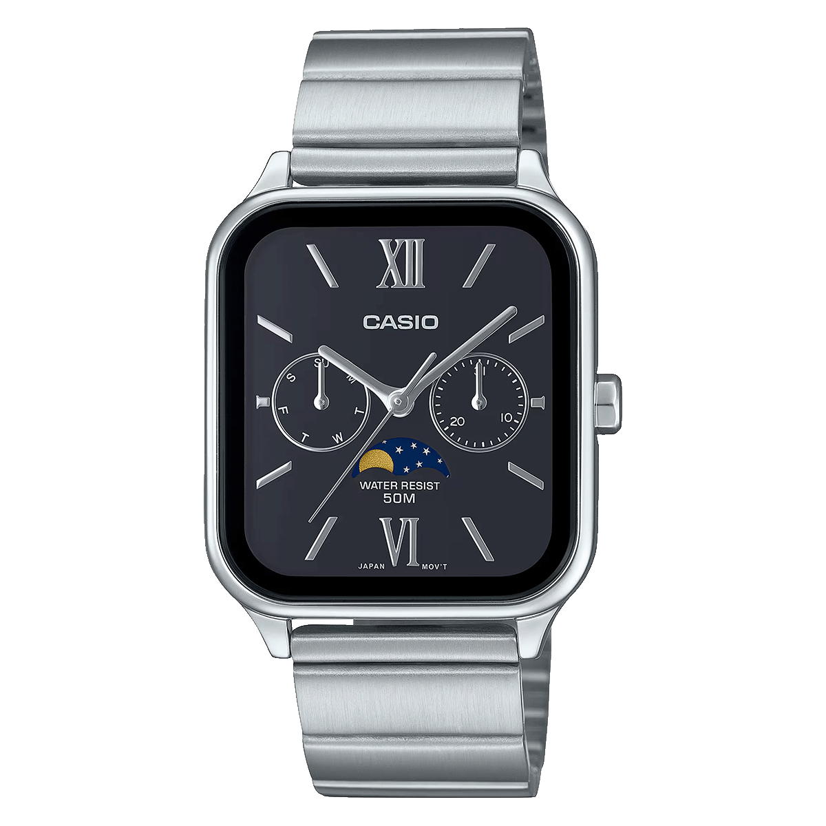 MTP-M305D-RELOJ CASIO ACERO INOXIDABLE 50 METROS CALENDARIO ANALOGO HOMBRE-1A2VDF