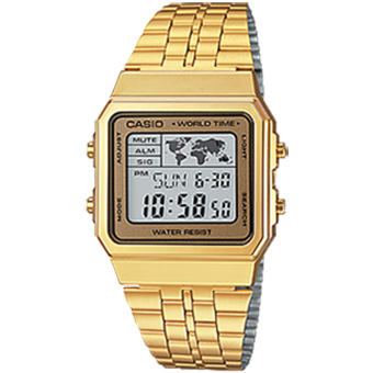 A500WGA-RELOJ CASIO P/M DORADO RETRO-9DF