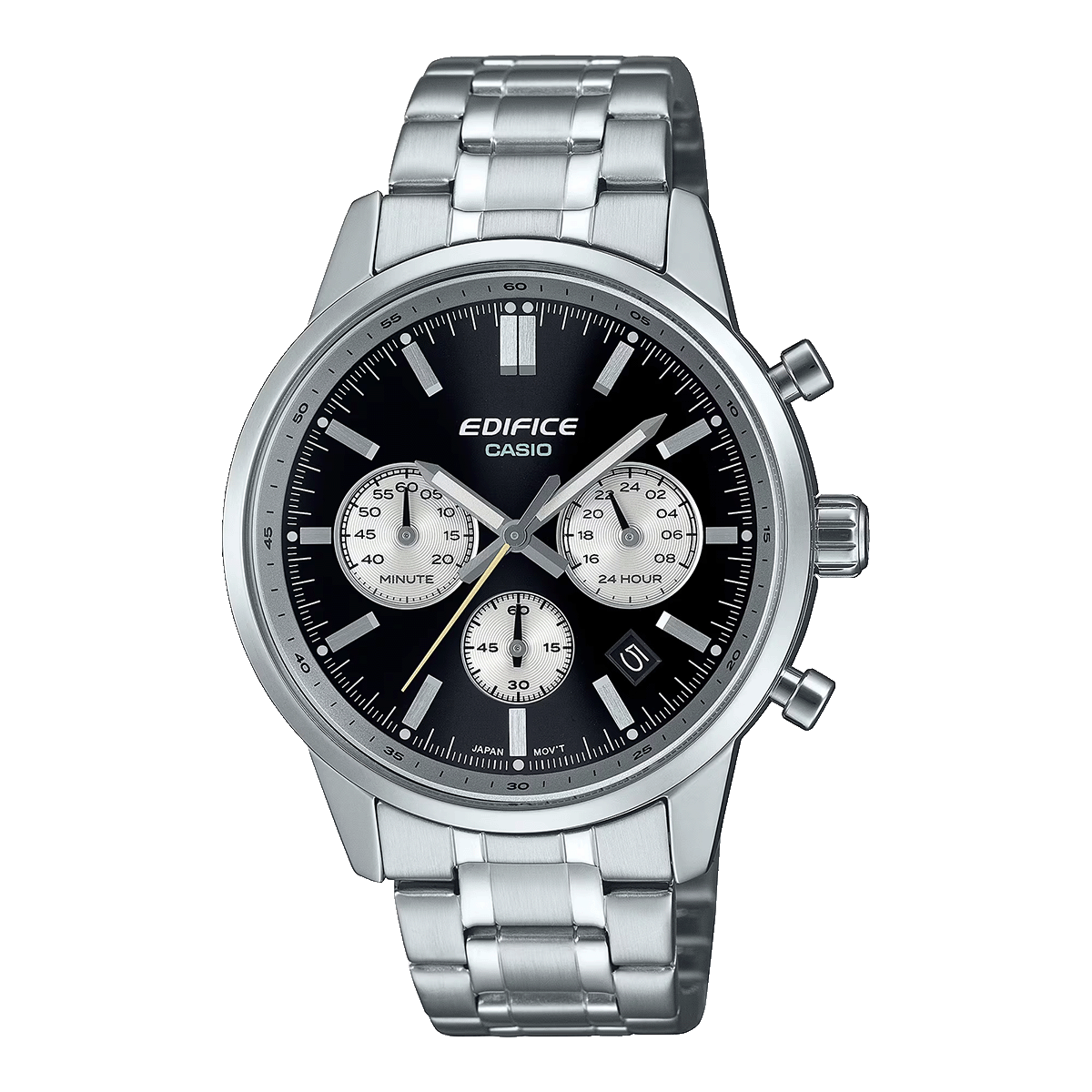 EFR-575D-RELOJ CASIO EDIFICE ACERO CRONOGRAFO HOMBRE-1ADF