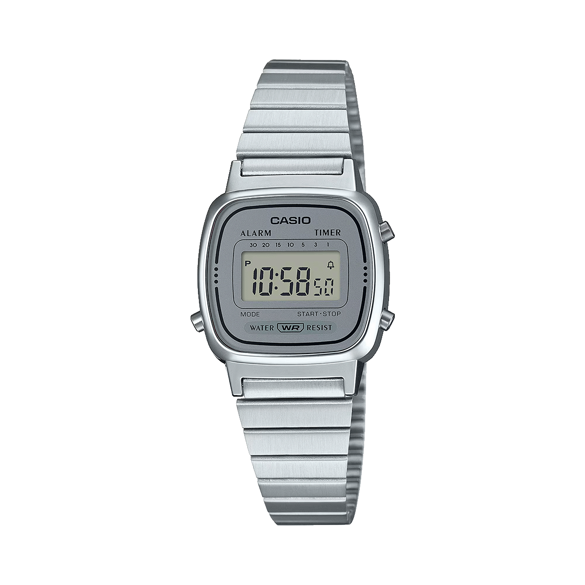 LA-670WA-RELOJ CASIO P/M ACERO DIGITAL DAMA-7DF