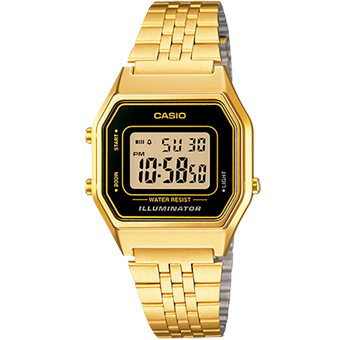 LA680WGA-RELOJ CASIO P/M ACERO DIGITAL-1DF
