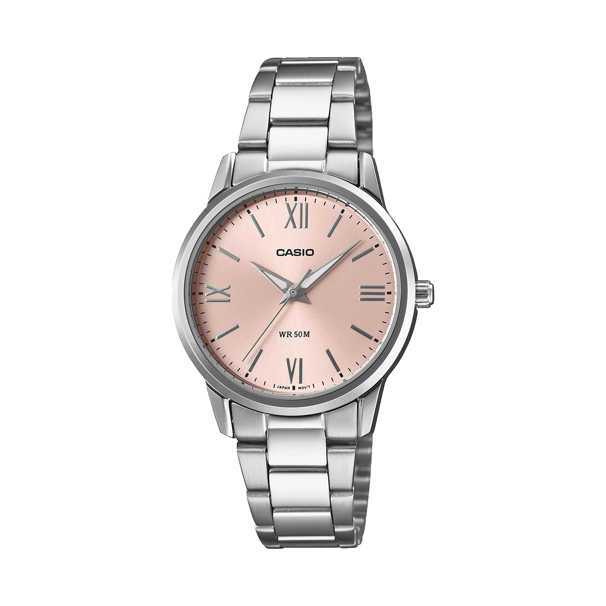 LTP-1303DD-RELOJ CASIO P/M ACERO DAMA 50M-4AVDF